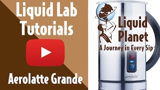 Liquid Lab  Aerolatte Grande Milk Frother [upl. by Sunny]