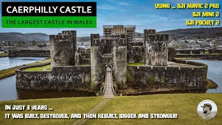 Caerphilly Castle  The Largest in Wales 2nd in Britain [upl. by Herta802]