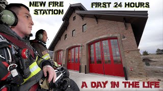 First 24 Hours in a New Fire Station  A Day in the Life [upl. by Ina]