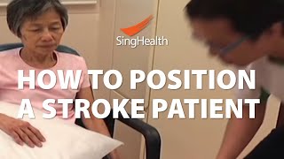 How To Position A Stroke Patient [upl. by Stewardson]