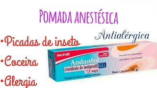 Resenha PomadaAndantol Gel [upl. by Ayad]