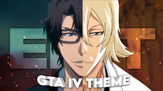 Aizen x Urahara  GTA IV Theme Edit [upl. by Yaras]